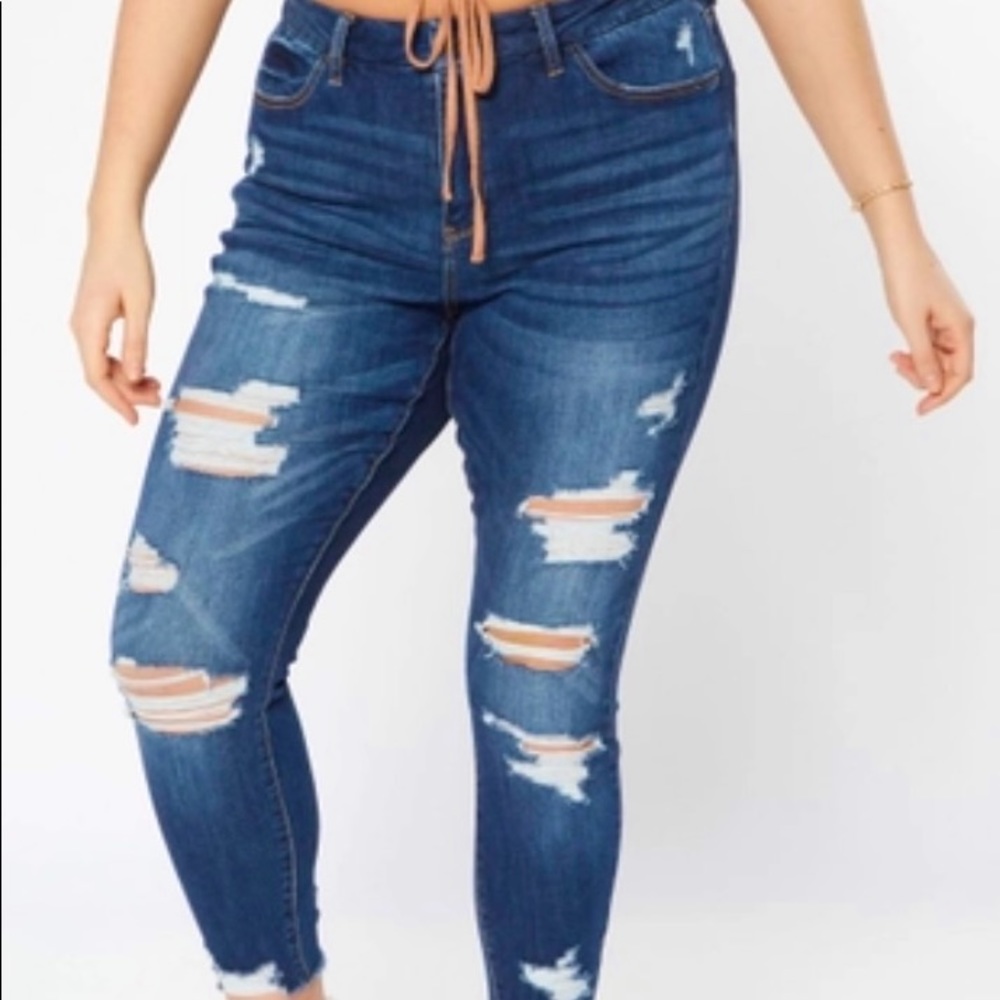 Rue 21 super high rise ankle jeggings